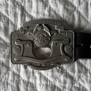Silver Belt Buckle